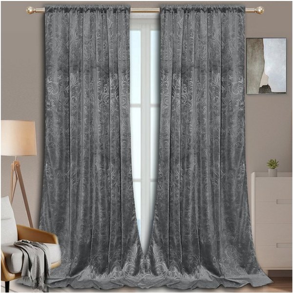 BTTO V&G Vorhang Gardinen Blickdicht Vorhang Samt Velvet Kräuselband (2 St), blickdicht, Vorhang Wohnzimmer