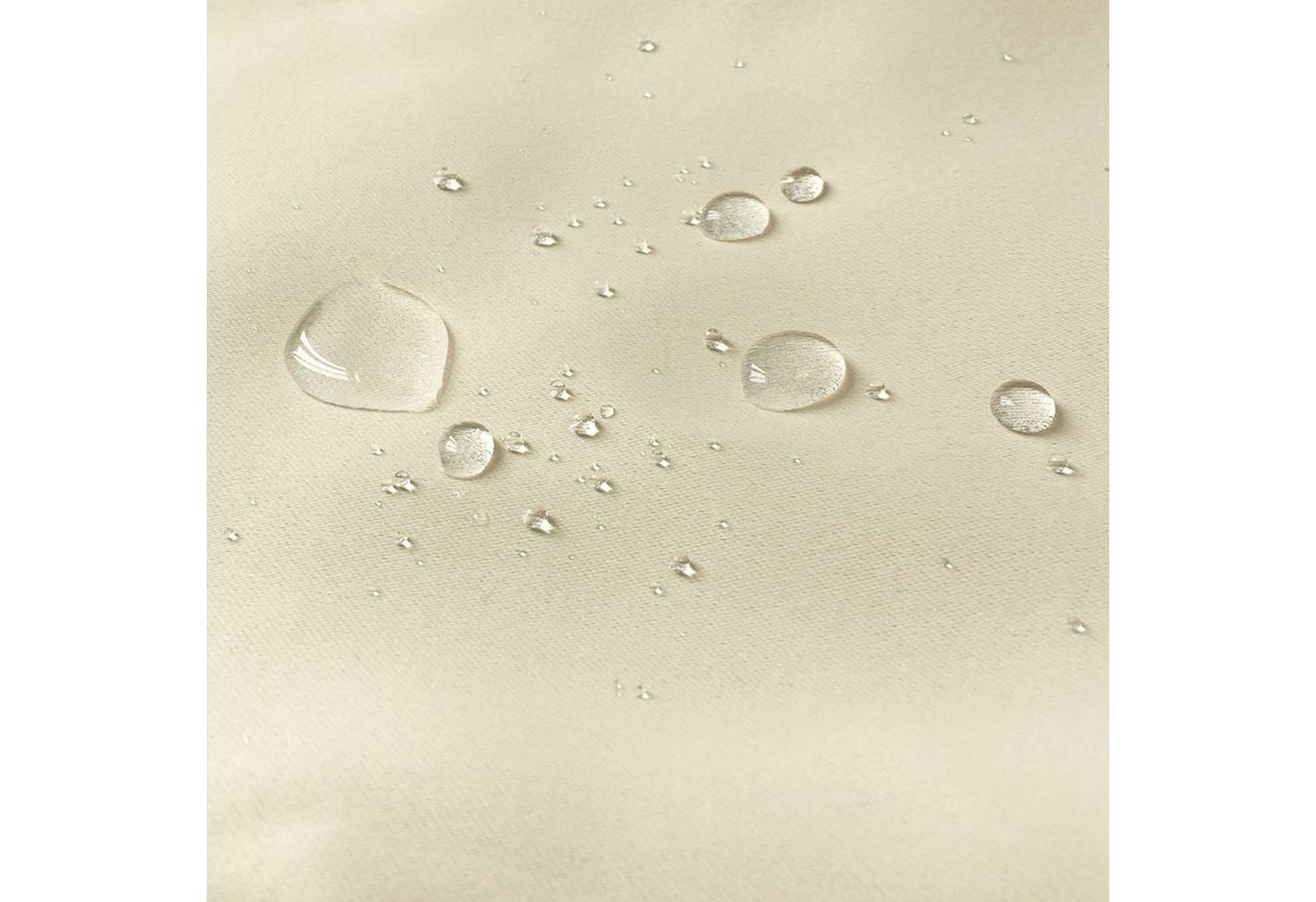 BTTO V&G Vorhang Outdoor Vorhänge,Winddicht Outdoor Gardinen mit Ösen Oben und Unten, Wasserdicht – Bild 5 von 5