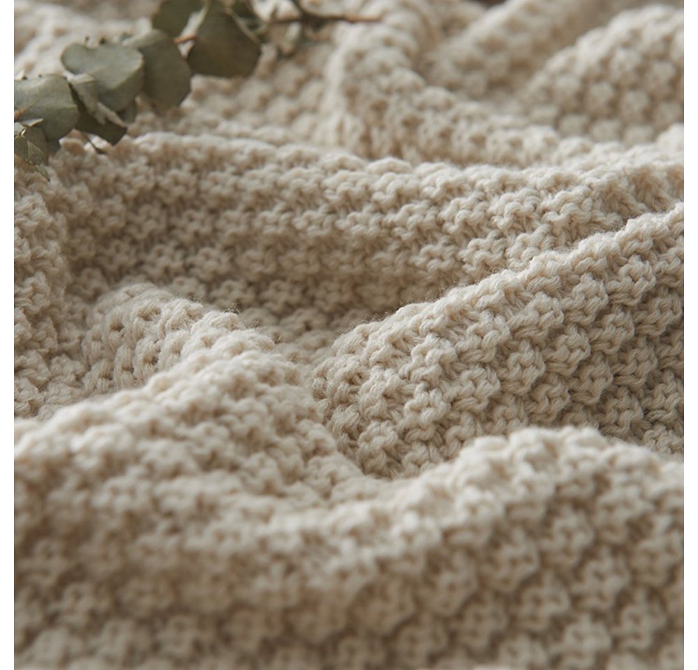 Wohndecke Weich Wohndecke, Sofa Kuscheldecke Flauschig,Sofa Decken, BTTO, Decke für Couch Weich und Warm – Bild 5 von 5