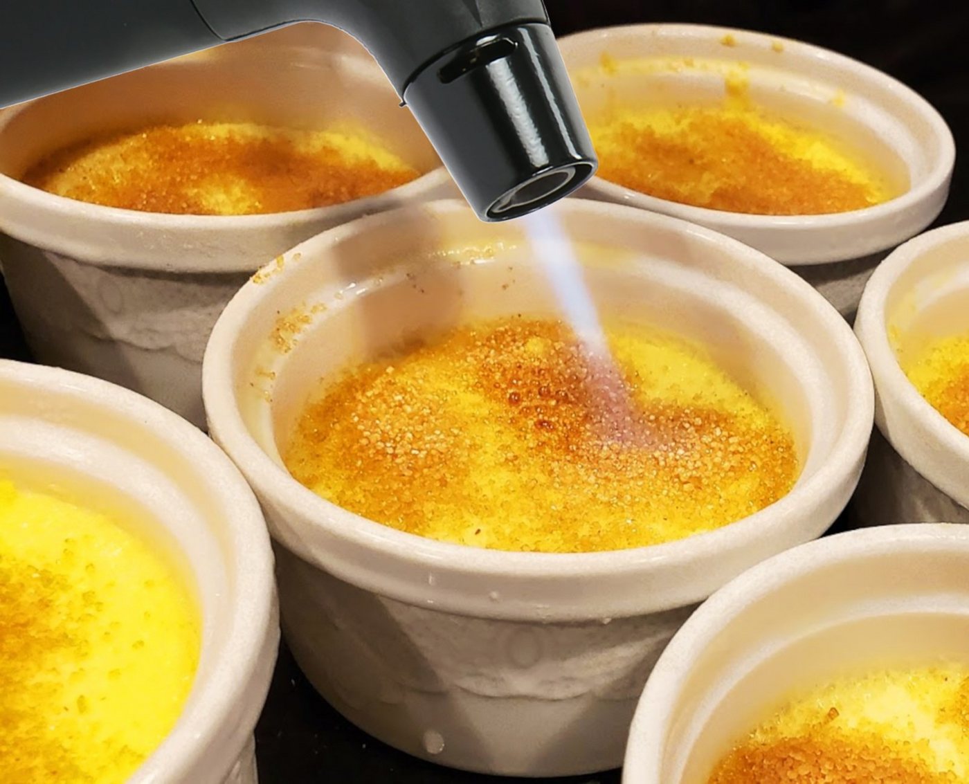 Bubble-Store Flambierbrenner Creme Brulee Brenner, Nachfüllbar – Bild 3 von 5