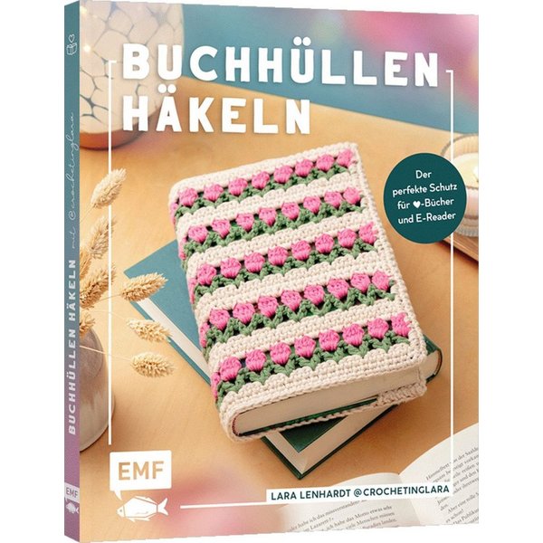 Buchhüllen häkeln – mit crochetinglara / Lara Lenhardt