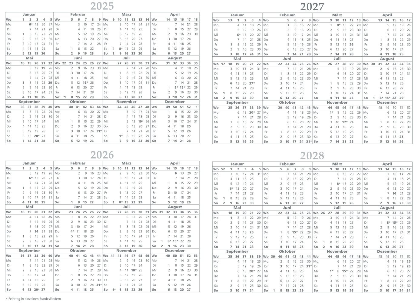 ADINA Buchkalender 2027 ADINA Buchkalender Chefplaner A5 anthrazit-metallic 1 Tag 1 Seite – Bild 4 von 5