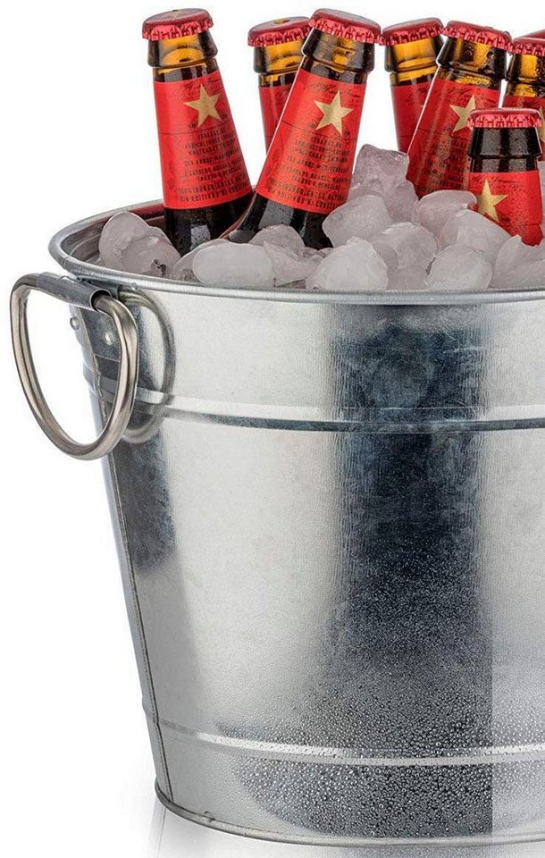 Buddy's Wein- und Sektkühler, Fassungsvermögen 11 Liter, Metall – Bild 3 von 4