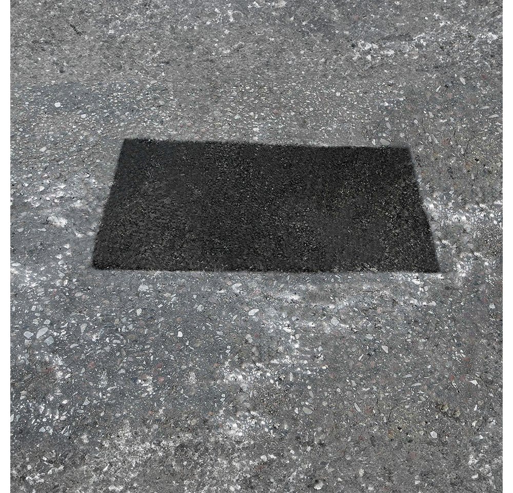 BUDOMEX BIS Boden-Reparaturset, 1-St., Kaltasphalt in 25 kg Sackware für die Reparatur von Straßenbelägen – Bild 4 von 4