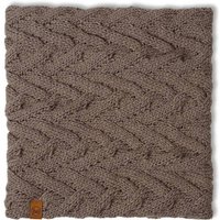 BUFF Herren Schal Knitted & Fleece Neckwarmer, Größe ONE SIZE in Braun