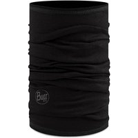 BUFF Kinder Schal LIGHTWEIGHT MERINO WOOL SOLID, Größe ONE SIZE in Schwarz