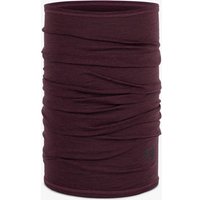 BUFF Multifunktionstuch "Lightweight Merino Wool Solid Bark", Größe ONE SIZE in Rot
