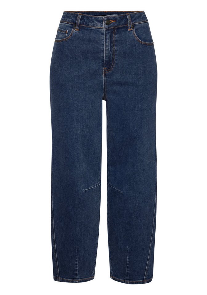 Buffalo Ankle-Jeans in modischem Barrel-Stil in angesagter Barrel-Form, lockeres Bein, bequem – Bild 2 von 5