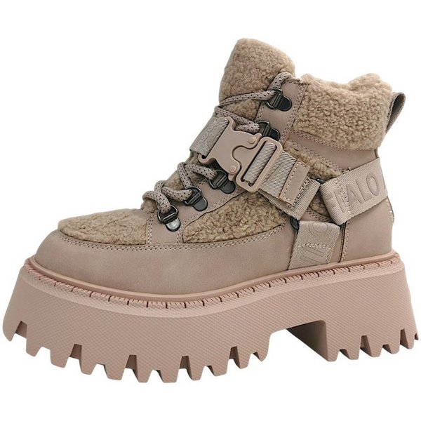 Buffalo Aspen Com Mid Warm Schnürstiefel