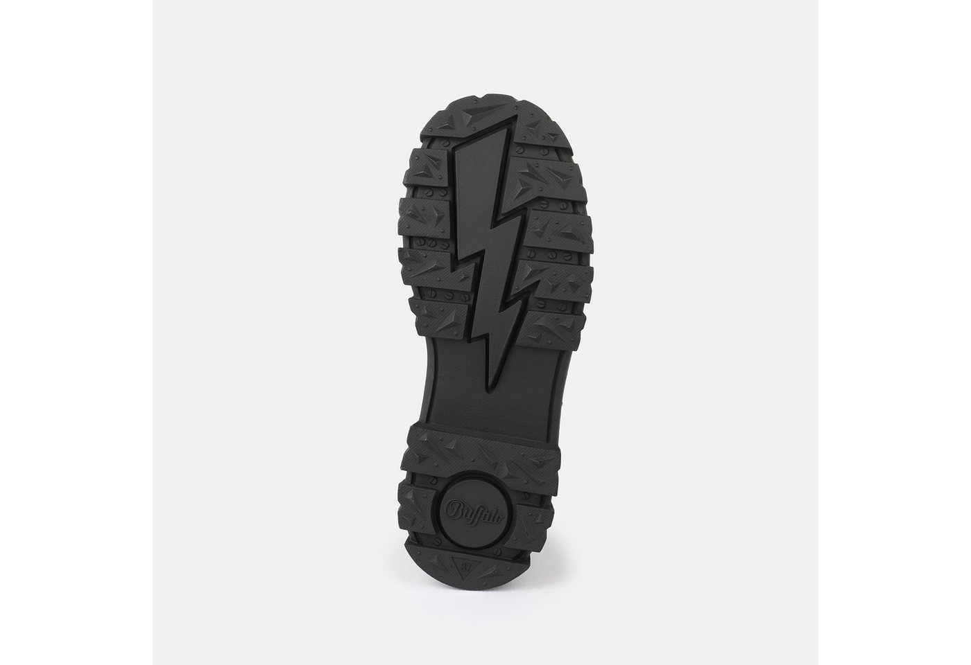 Buffalo ASPHA CLS Schnürschuh Plateauschuh, Halbschuh in trendiger Leo-Optik, mit Profilsohle – Bild 3 von 5