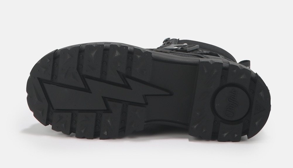 Buffalo Aspha Com1 Vegan Winterboots Schnürstiefelette, Plateauboots mit Innen-Reißverschluss – Bild 3 von 5