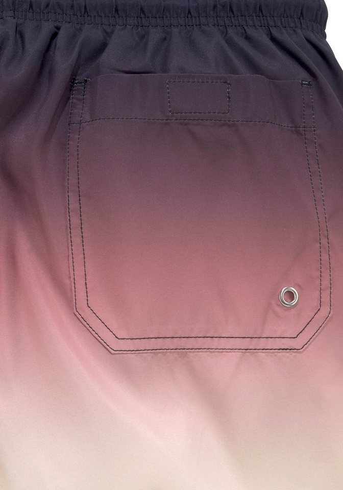 Buffalo Badeshorts Rick mit Farbverlauf – Bild 3 von 5