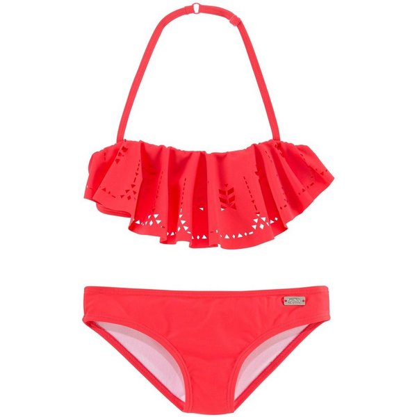 Buffalo Bandeau-Bikini mit modischem Volant