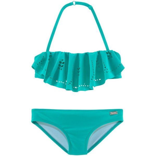 Buffalo Bandeau-Bikini mit modischem Volant