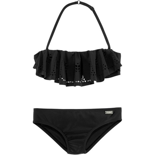 Buffalo Bandeau-Bikini mit modischem Volant
