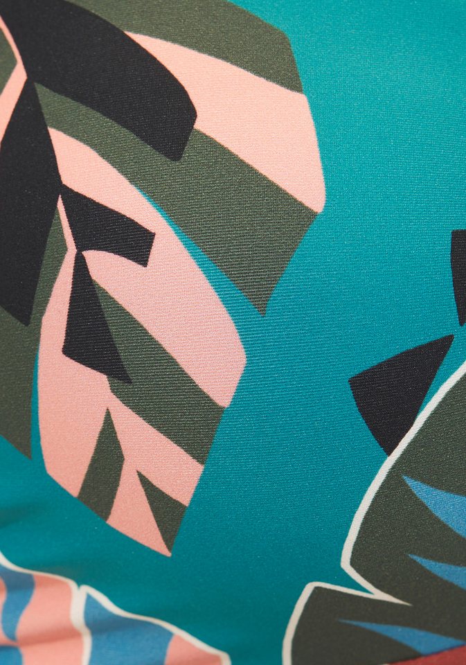 Buffalo Bandeau-Bikini-Top Moana, mit modernem Allover-Print – Bild 4 von 4