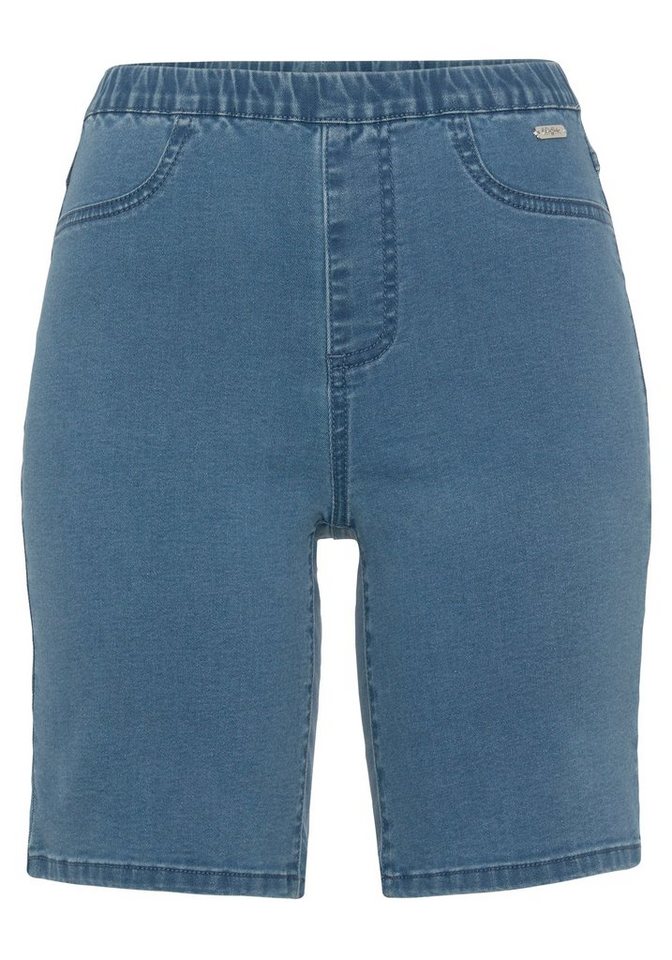 Buffalo Bermudas im elastischem Denim mit zwei Gesäßtaschen – Bild 2 von 5