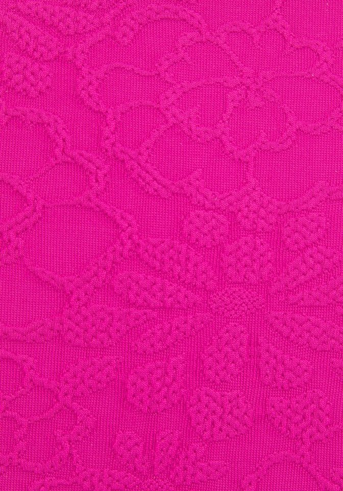 Buffalo Bikini-Hose Bubble mit floralem Strukturmuster – Bild 4 von 5