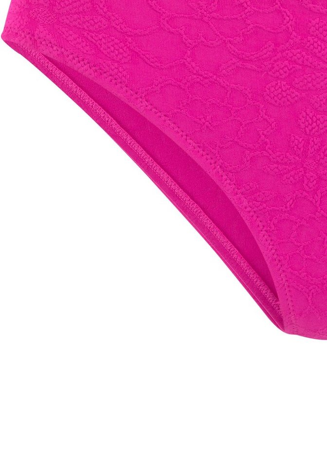 Buffalo Bikini-Hose Bubble mit floralem Strukturmuster – Bild 5 von 5