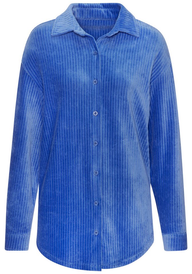Buffalo Blusenshirt mit weicher Cord-Struktur, Loungewear – Bild 2 von 5