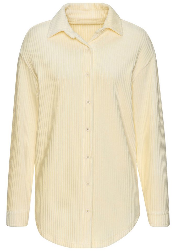 Buffalo Blusenshirt mit weicher Cord-Struktur, Loungewear – Bild 2 von 4