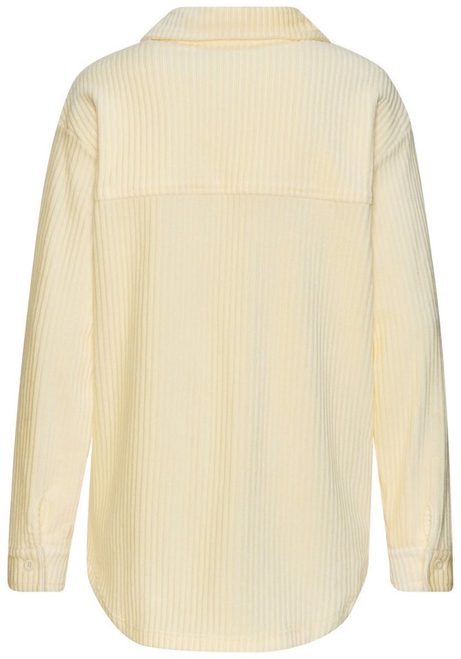 Buffalo Blusenshirt mit weicher Cord-Struktur, Loungewear – Bild 4 von 4