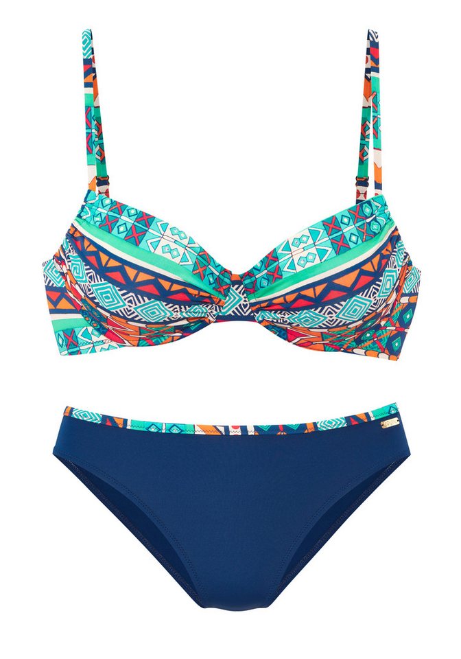 Buffalo Bügel-Bikini mit farbenfrohen Design – Bild 2 von 4
