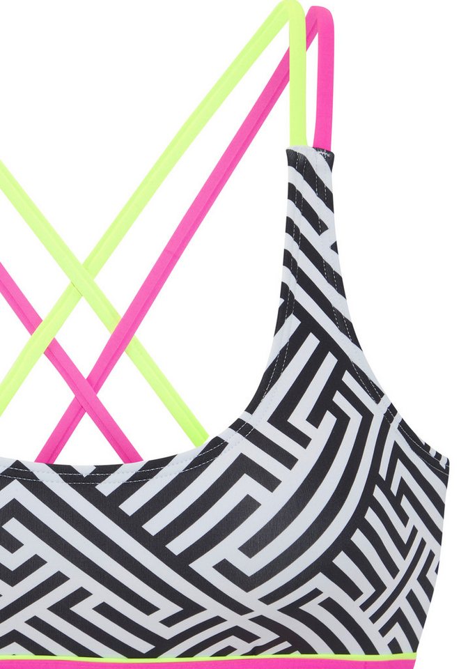 Buffalo Bustier-Bikini-Top Gioletta, Mit gekreuzten Trägern am Rücken – Bild 4 von 5