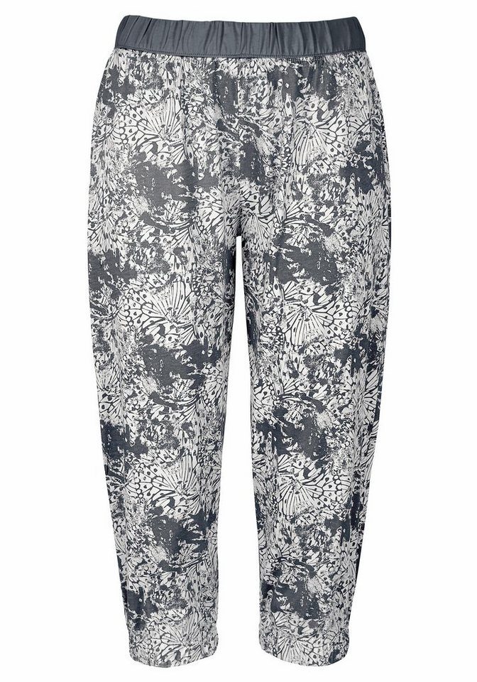 Buffalo Capri-Pyjama (Set, 2 tlg) mit gemusterter Hose – Bild 4 von 5