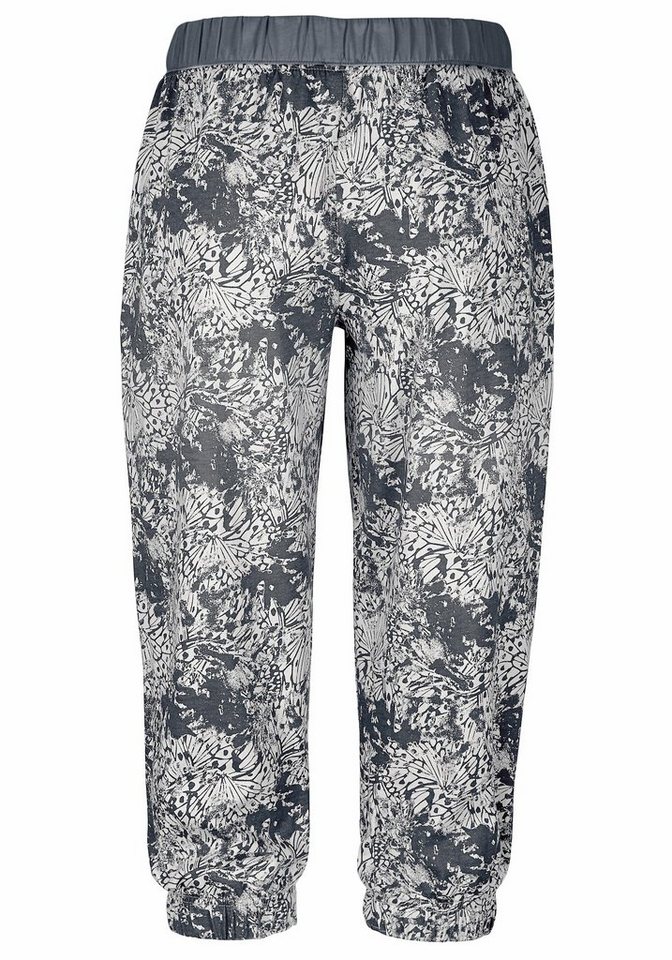 Buffalo Capri-Pyjama (Set, 2 tlg) mit gemusterter Hose – Bild 5 von 5