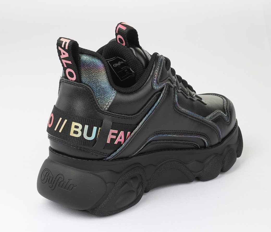 Buffalo CLD CHAI Plateausneaker, Chunky Sneaker, Halbschuh, Schnürschuh mit Logoschriftzug – Bild 4 von 5