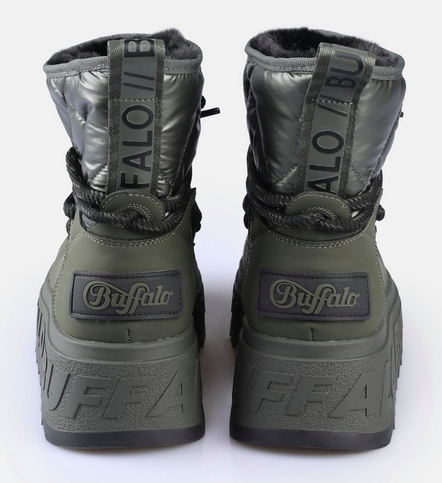 Buffalo ELIZA Snowboots Winterboots, Schnürboots, Schlupfboots mit Warmfutter – Bild 2 von 5