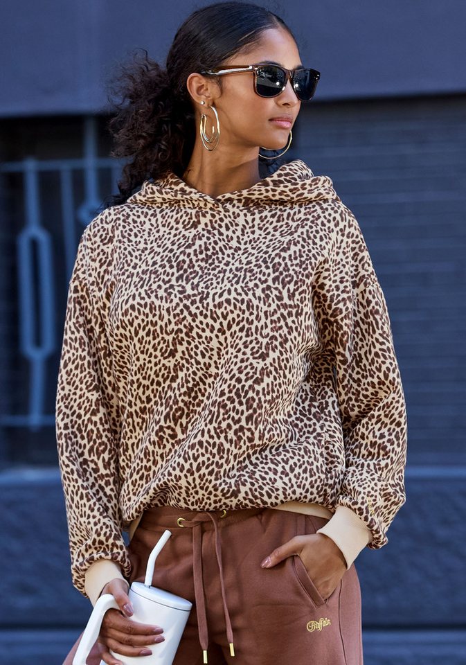 Buffalo Kapuzenpullover in Leo-Optik – Bild 3 von 5