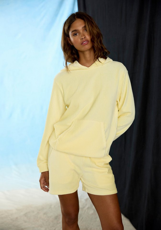 Buffalo Kapuzenpullover mit weicher Cord-Struktur – Bild 5 von 5