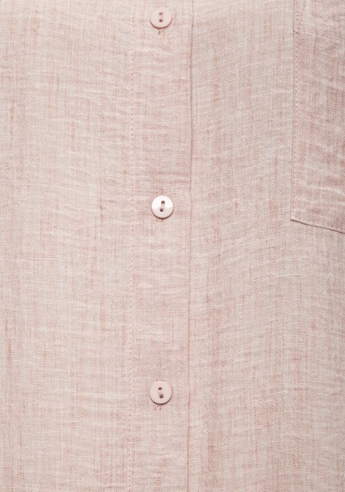 Buffalo Longbluse aus strukturierter Webware mit Melange-Optik luftiges Strandkleid, Sommerkleid aus sommerlich leichter Qualität – Bild 5 von 5