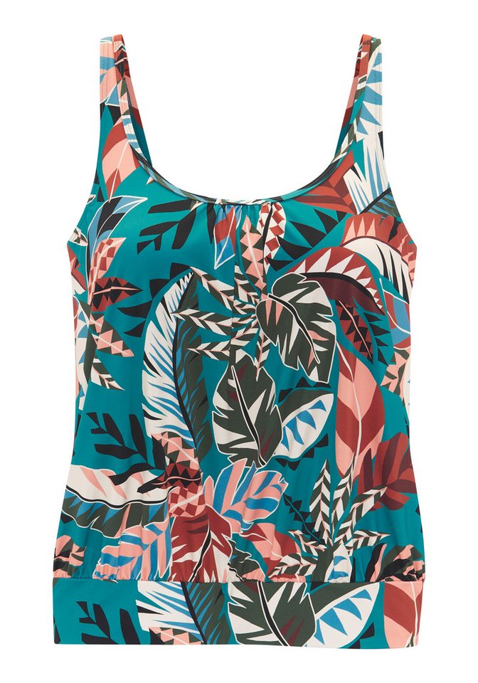 Buffalo Oversize-Tankini-Top Moana, mit modernem Allover-Print – Bild 2 von 4