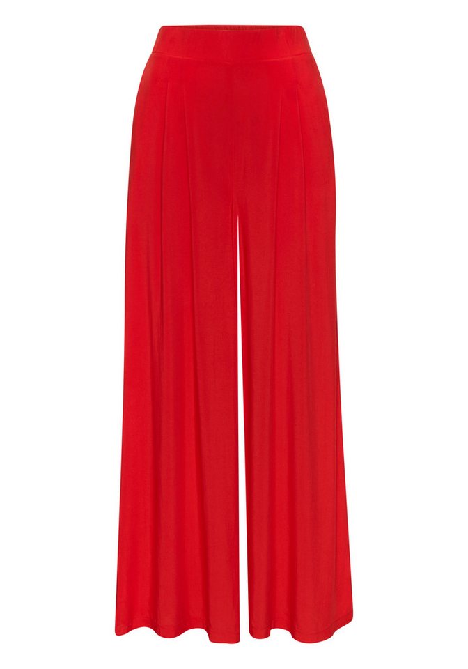 Buffalo Palazzohose mit extra weitem Bein mit Seitennahttaschen, leichte Sommerhose, Wide-Leg-Hose, Strandhose – Bild 2 von 5