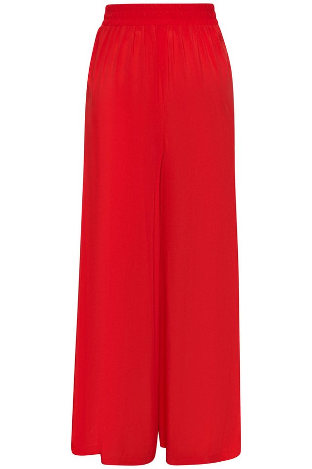 Buffalo Palazzohose mit extra weitem Bein mit Seitennahttaschen, leichte Sommerhose, Wide-Leg-Hose, Strandhose – Bild 4 von 5