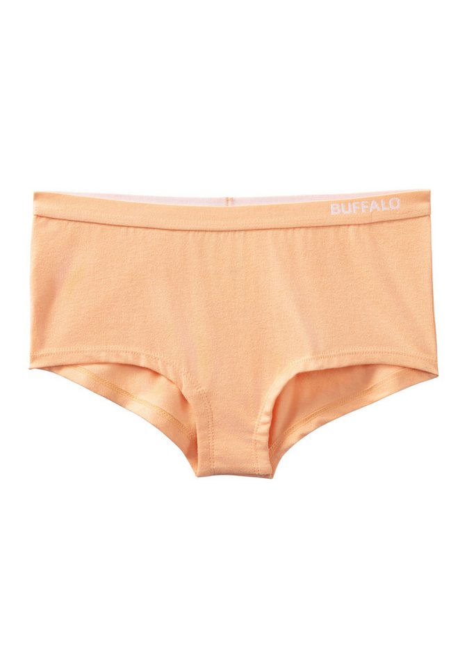 Buffalo Panty (Packung, 3-St) Uni und Blümchen-Print in einer Packung – Bild 2 von 3