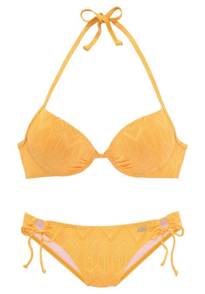 Buffalo Push-Up-Bikini mit modischer Struktur – Bild 2 von 5