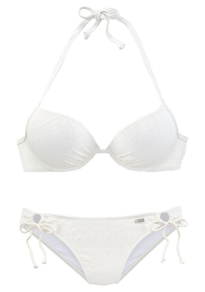 Buffalo Push-Up-Bikini mit modischer Struktur – Bild 2 von 5