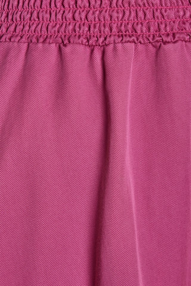 Buffalo Sommerkleid mit V-Ausschnitt aus weicher Lyocellware kurzes Kleid, figurumspielendes Sommerkleid, Strandkleid, Tunikakleid – Bild 5 von 5