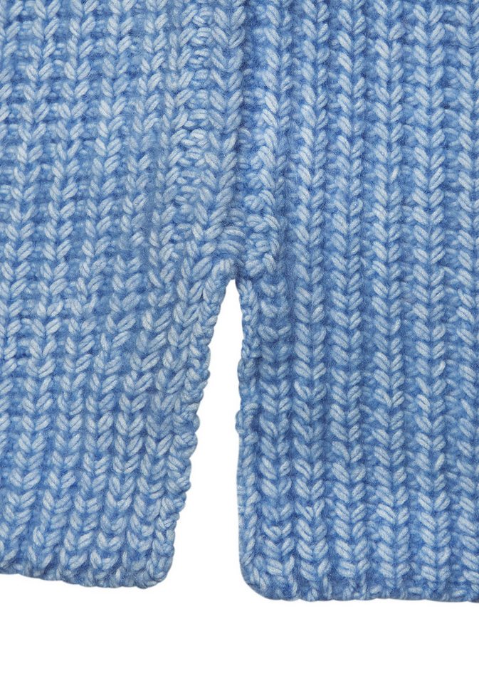 Buffalo Stehkragenpullover in Melange-Optik lockere Passform, warmer Strick, kuscheliger Strickpullover, Oversize – Bild 5 von 5