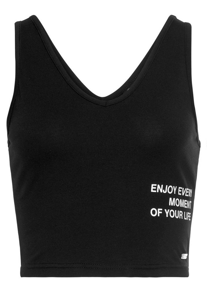 Buffalo Tanktop in lässiger, sportlicher Form, Home- und Loungewear – Bild 2 von 5