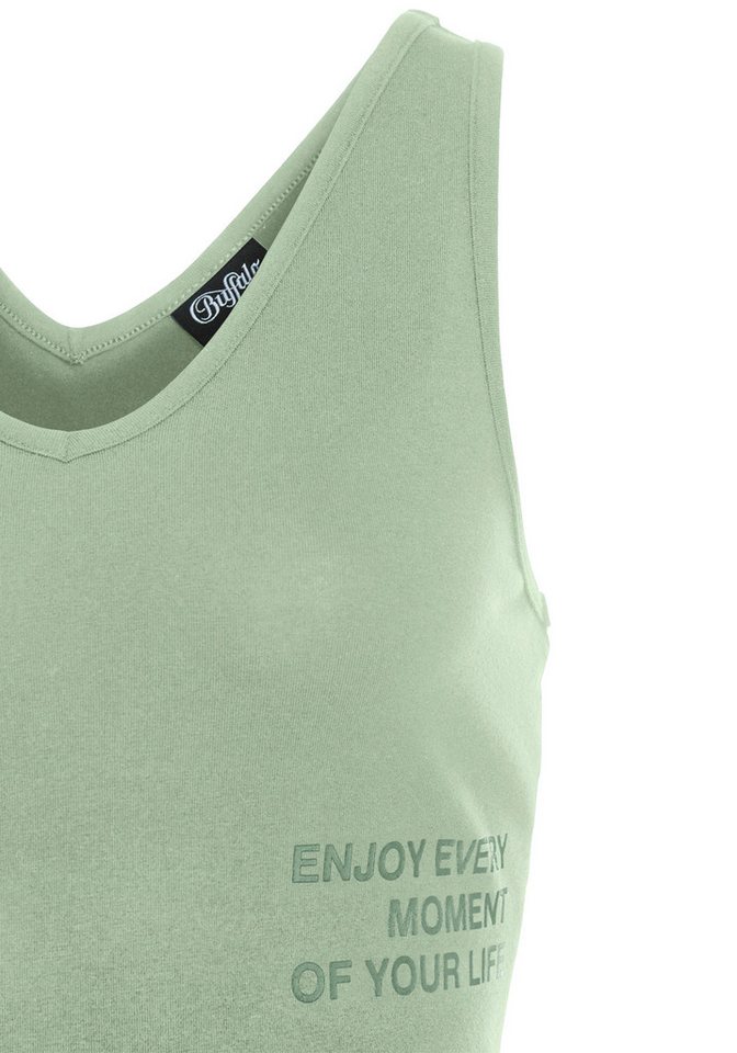 Buffalo Tanktop in lässiger, sportlicher Form, Home- und Loungewear – Bild 5 von 5
