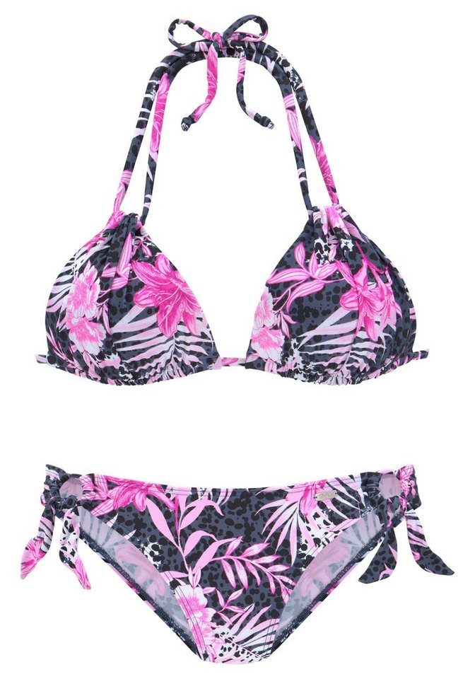Buffalo Triangel-Bikini im Mustermix – Bild 2 von 5