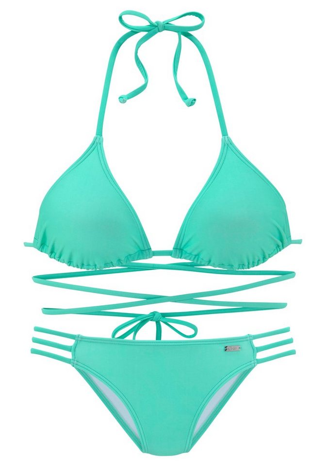 Buffalo Triangel-Bikini mit modischen Bindebändern – Bild 2 von 5