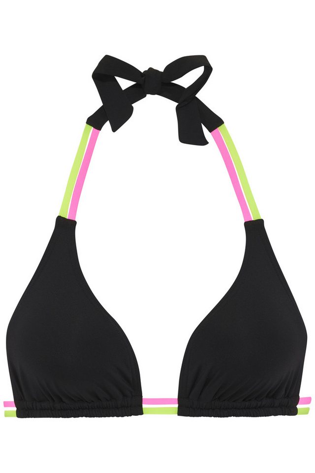 Buffalo Triangel-Bikini-Top Pop, Mit kontrastfarbigen Doppelträgern – Bild 2 von 5