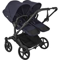 Bugaboo Donkey 6 Kinderwagen Geschwisterwagen Double blau