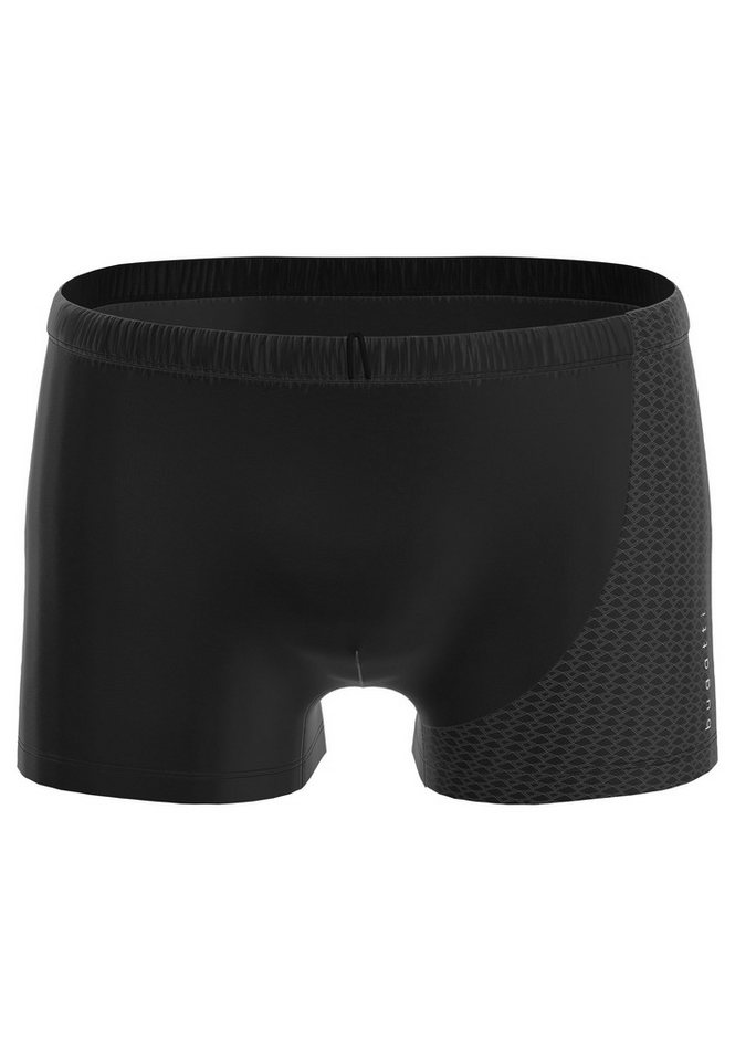 bugatti Badepants gemustert, basic, mit Logo, bequem – Bild 2 von 5
